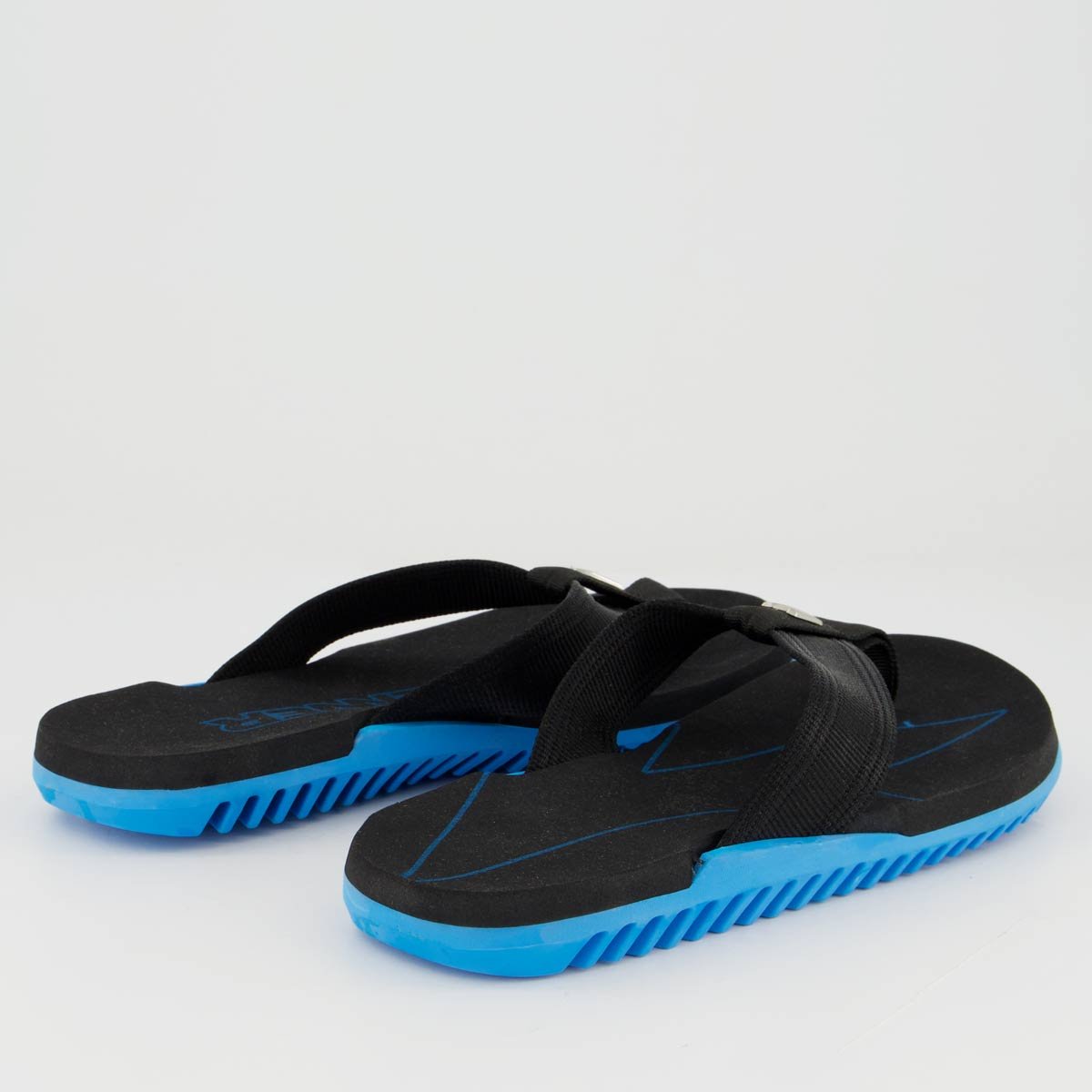 Chinelo Kenner NK6 Pro Preto e Azul 4