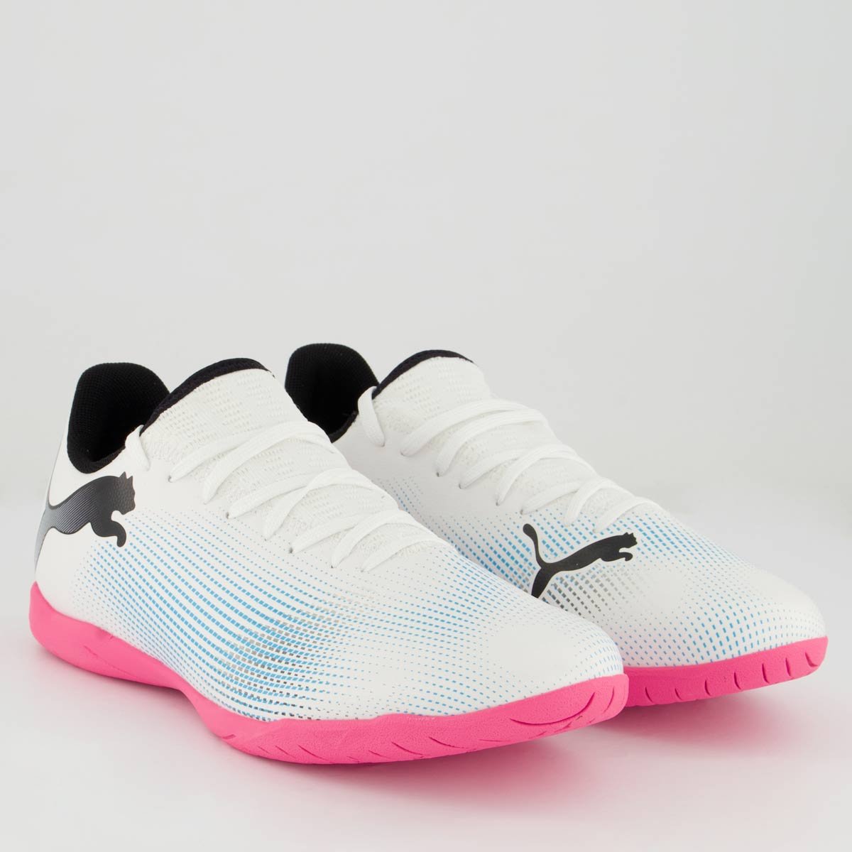 Chuteira Puma Future 7 Play IT Futsal Branca Branco 2
