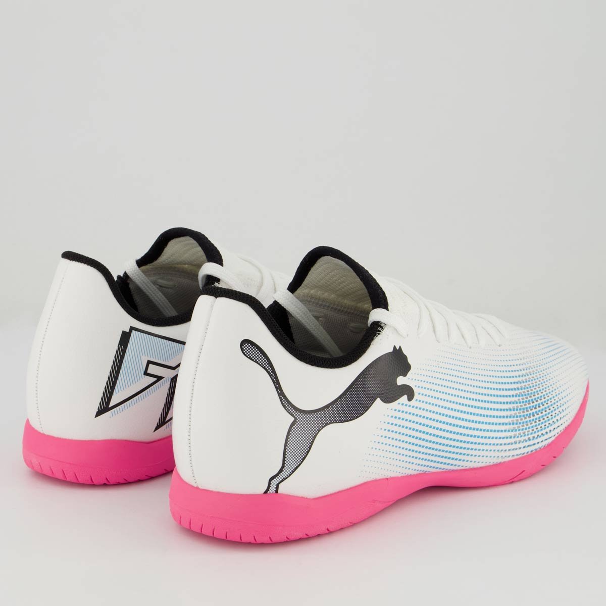 Chuteira Puma Future 7 Play IT Futsal Branca Branco 3