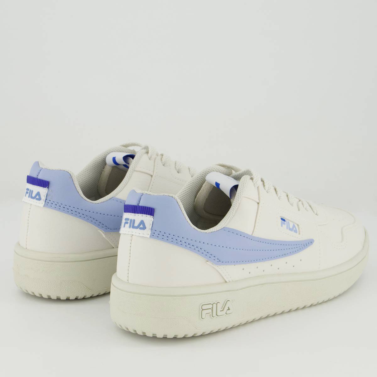 Tênis Fila ACD Classic Feminino Branco e Azul Branco 3