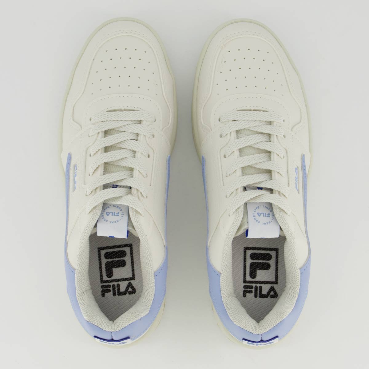 Tênis Fila ACD Classic Feminino Branco e Azul Branco 4