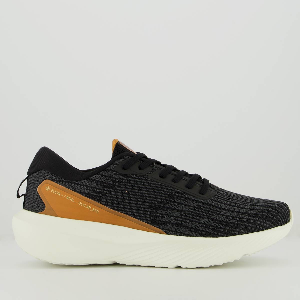 Tênis Olympikus Flit 3 Feminino Preto Preto 1