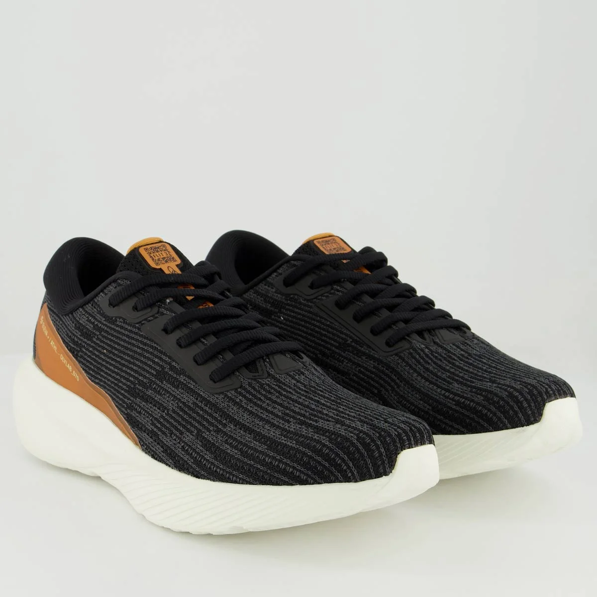 Tênis Olympikus Flit 3 Feminino Preto Preto 2