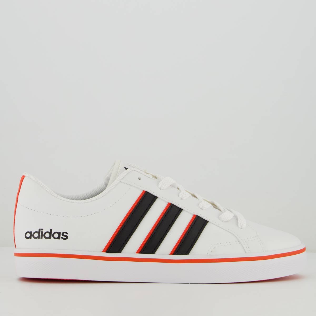 Tênis Adidas VS Pace 2.0 Branco e Vermelho