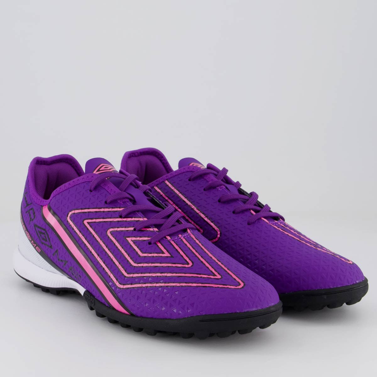 Chuteira Umbro Chrome Society Roxa Roxo 2