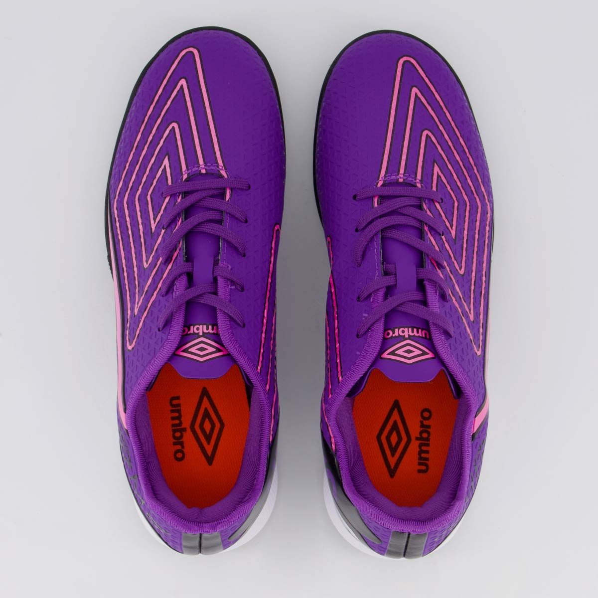 Chuteira Umbro Chrome Society Roxa Roxo 4
