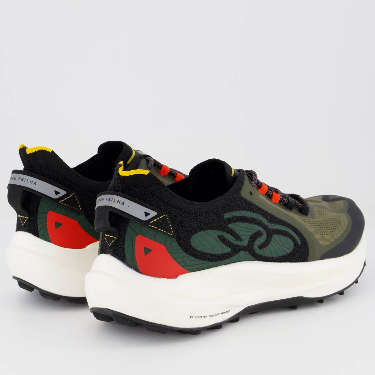 Tênis Olympikus Corre Trilha Verde Militar Verde 3