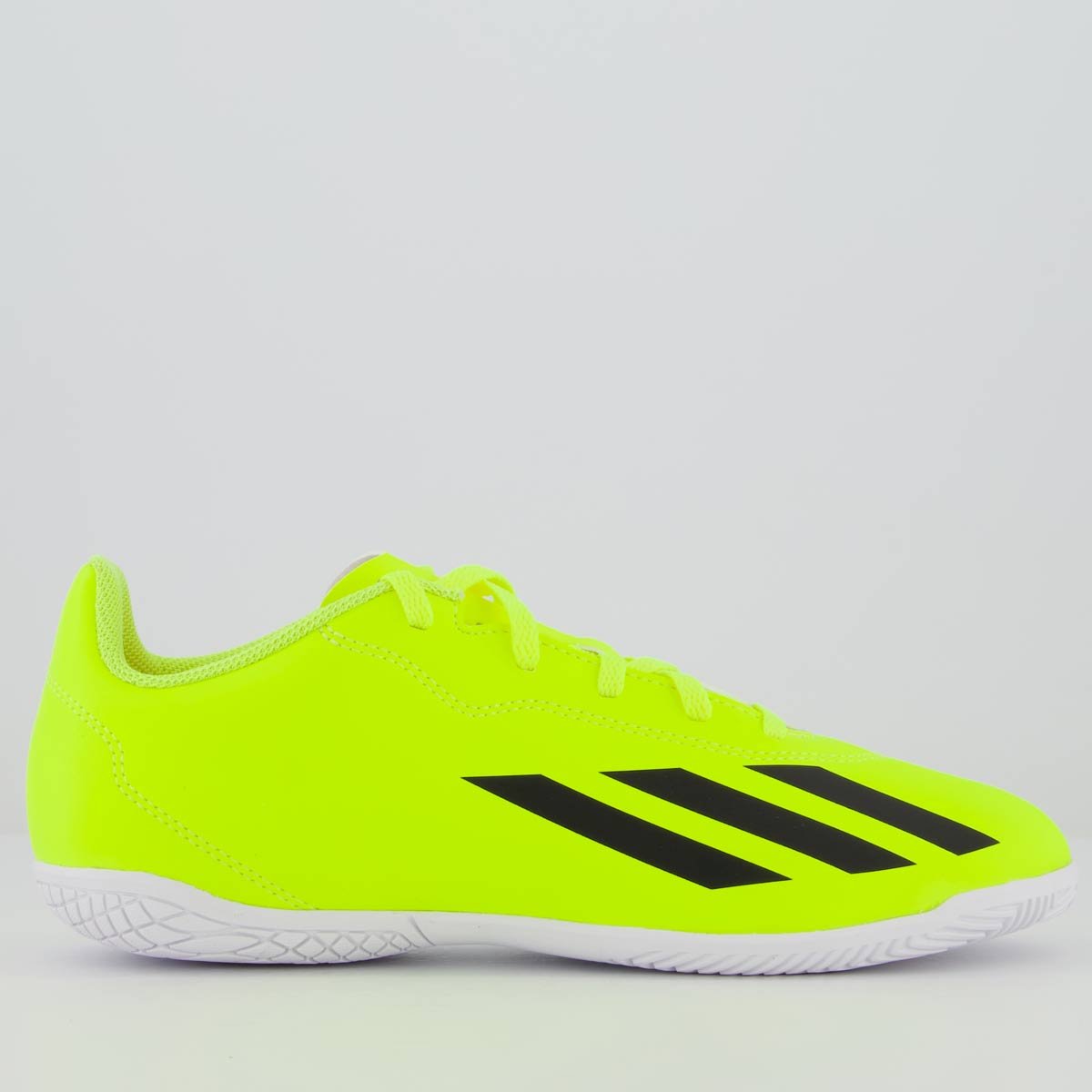 Chuteira Adidas X Crazyfast Club IN Futsal Juvenil Amarela Amarelo 1