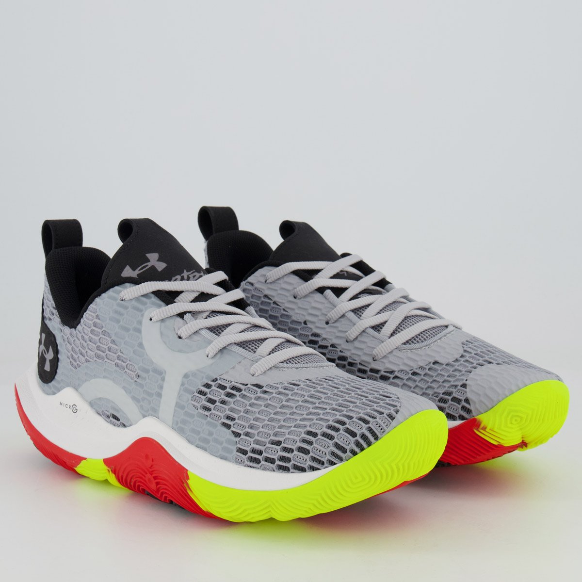 Tênis Under Armour Spawn 3 Cinza Cinza 2