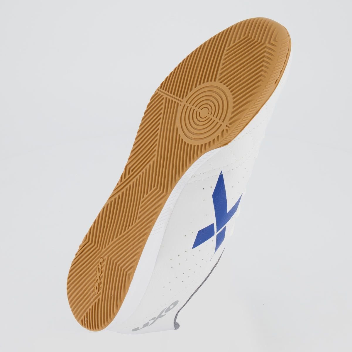 Chuteira Oxn Rio Futsal Branca e Azul Branco/Azul 5