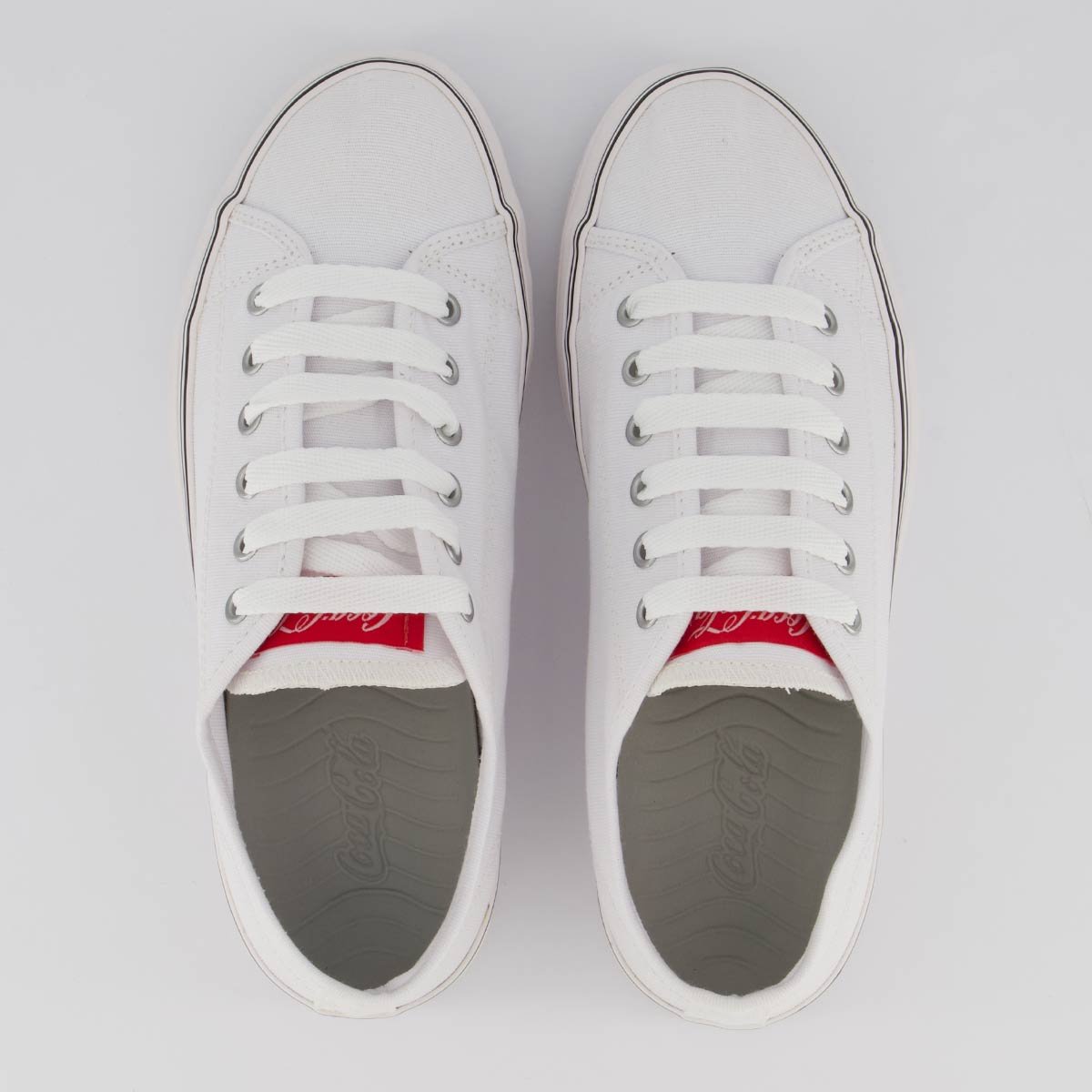 Tênis Coca-Cola Shoes Ella Plataforma Feminino Branco 4