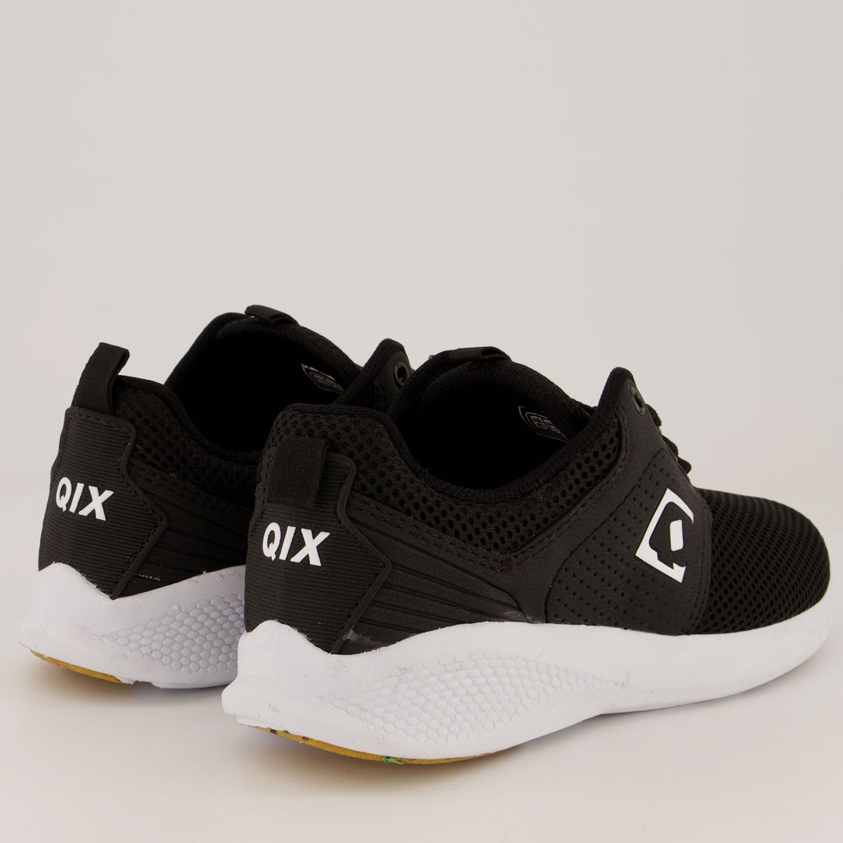 Tênis Qix DB2 Preto e Branco Preto 3