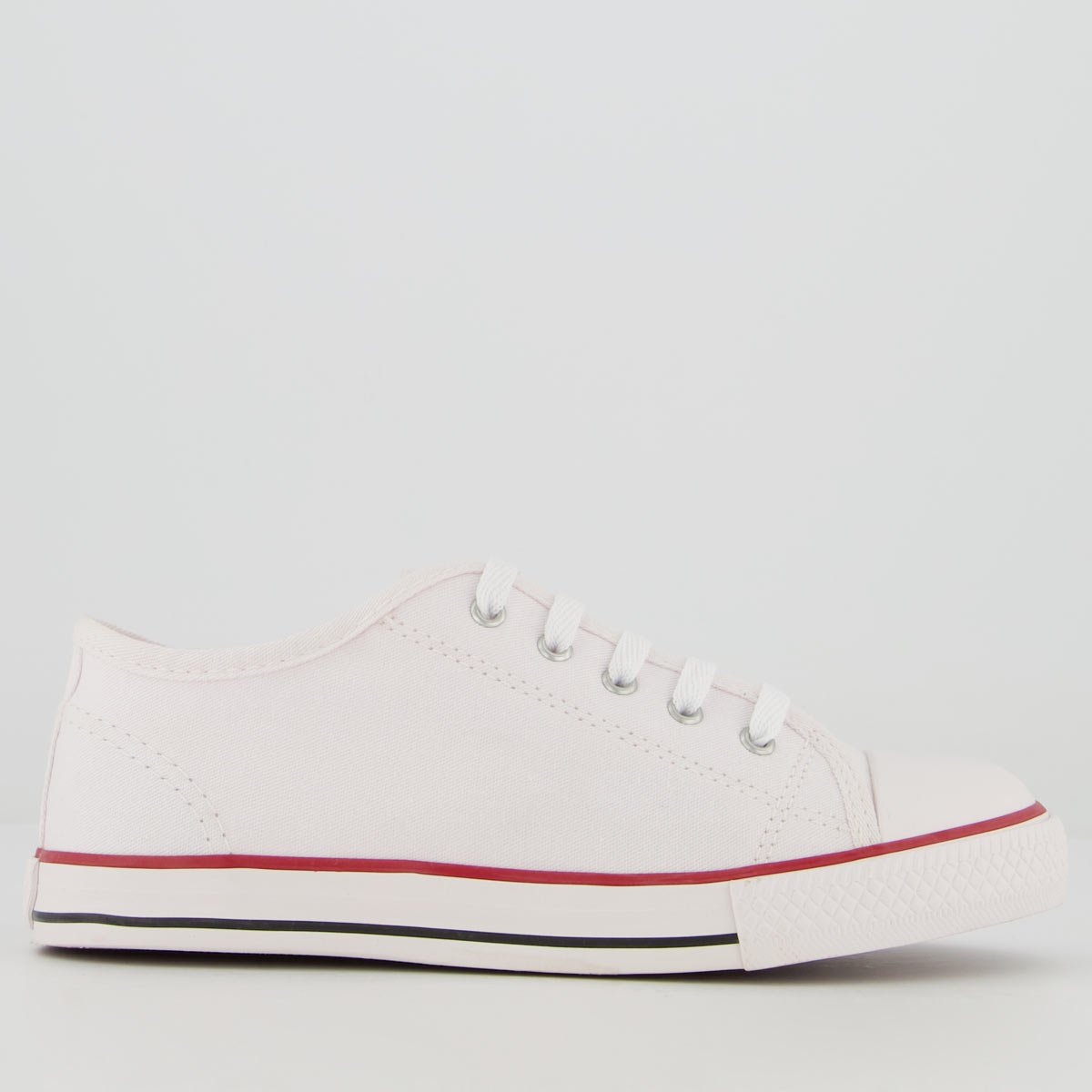 Tênis Diversão Canvas Low Infantil Branco Branco 1