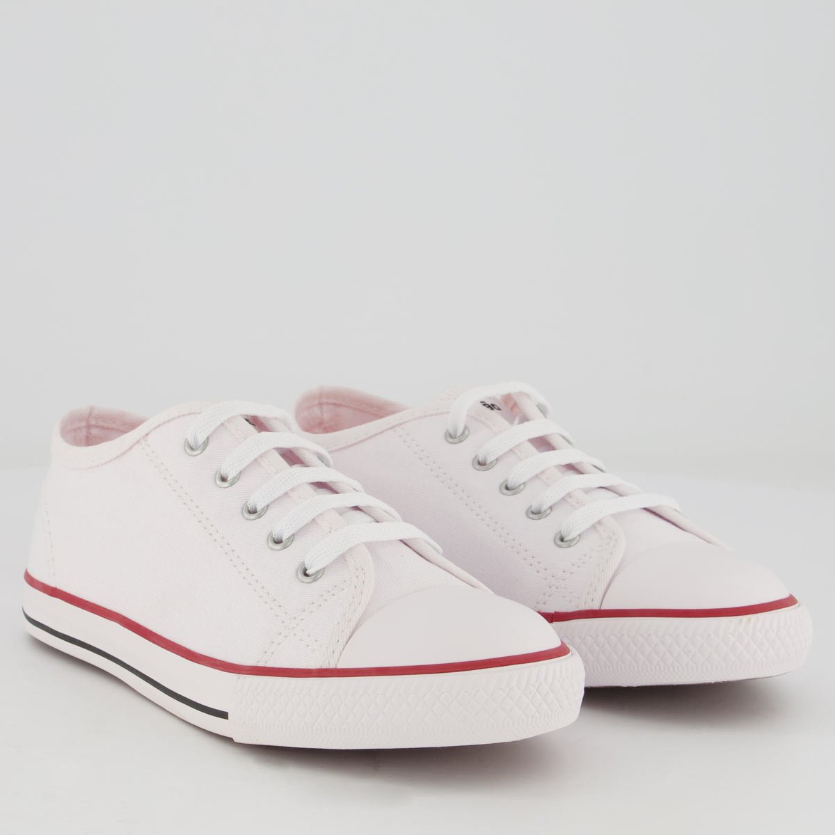 Tênis Diversão Canvas Low Infantil Branco Branco 2