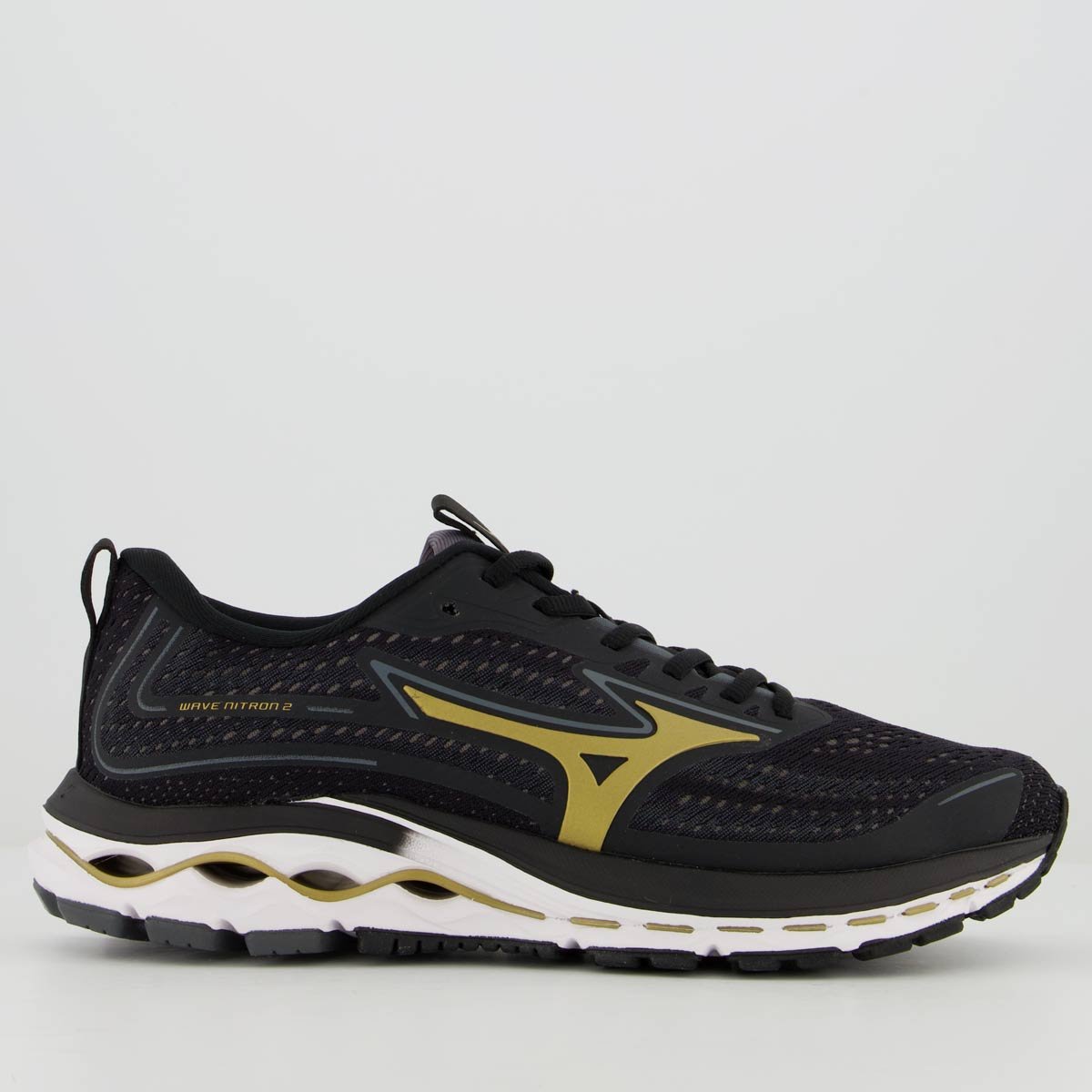 Tênis Mizuno Wave Nitron 2 Preto