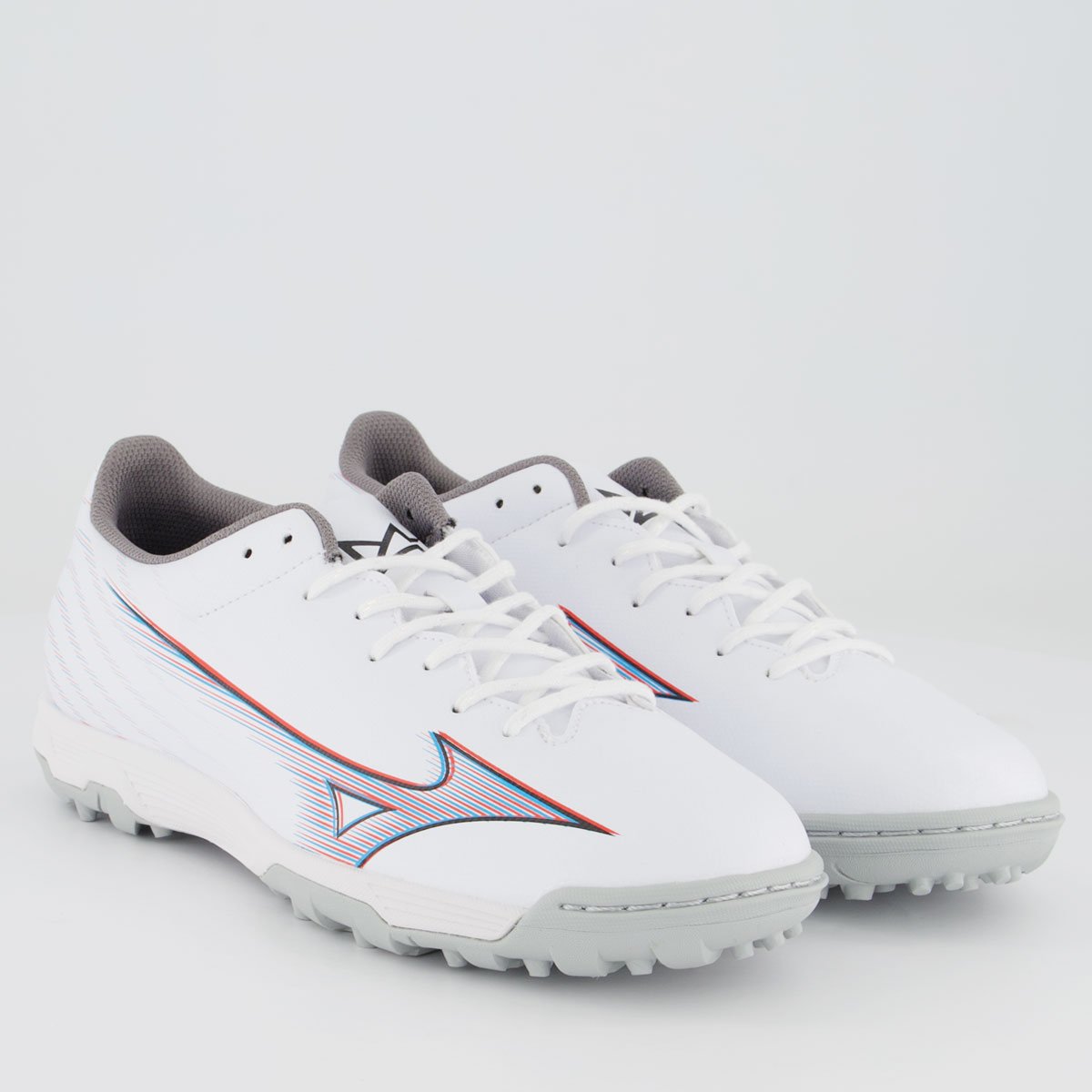 Chuteira Mizuno Alfa Select AS Society Branca Branco 2