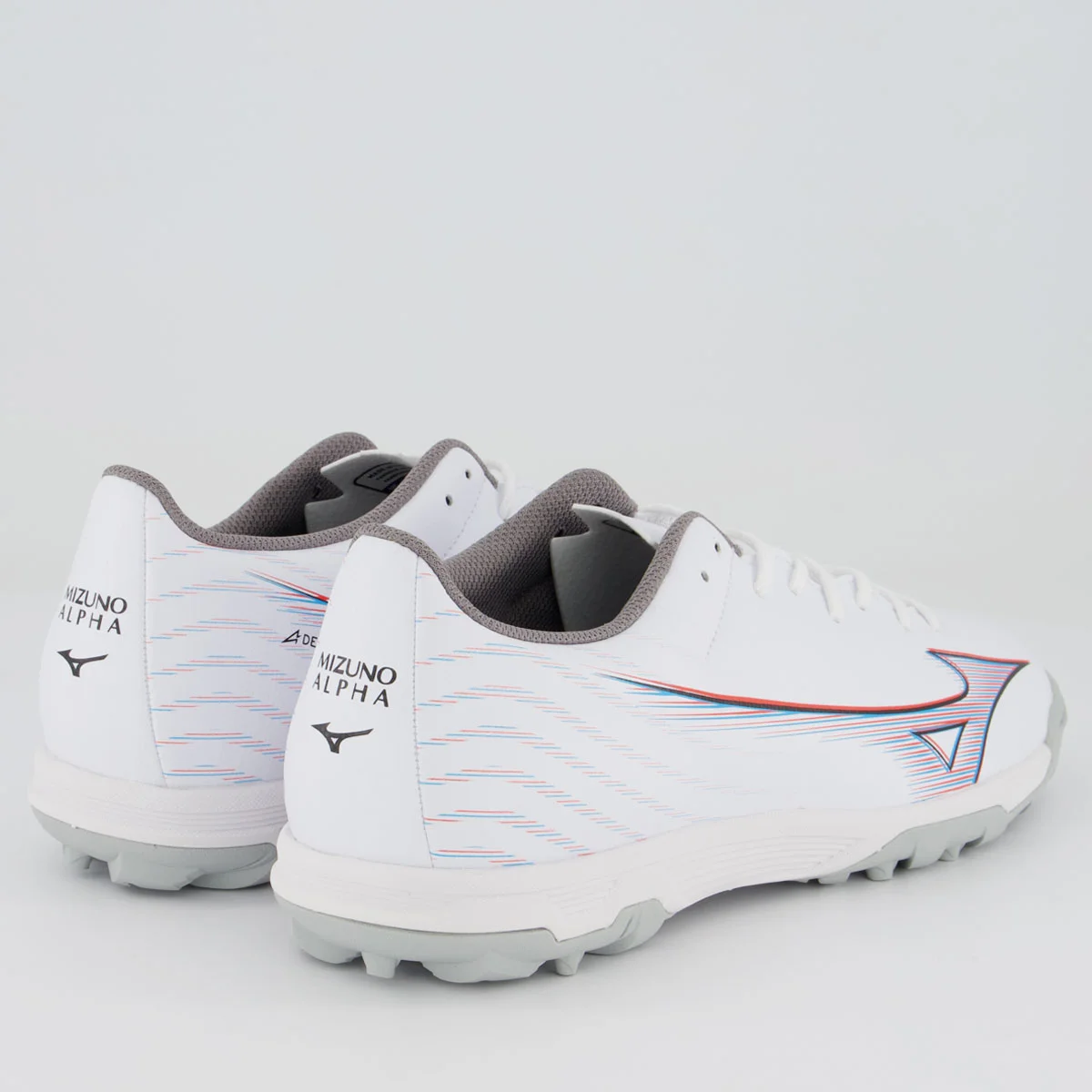 Chuteira Mizuno Alfa Select AS Society Branca Branco 3