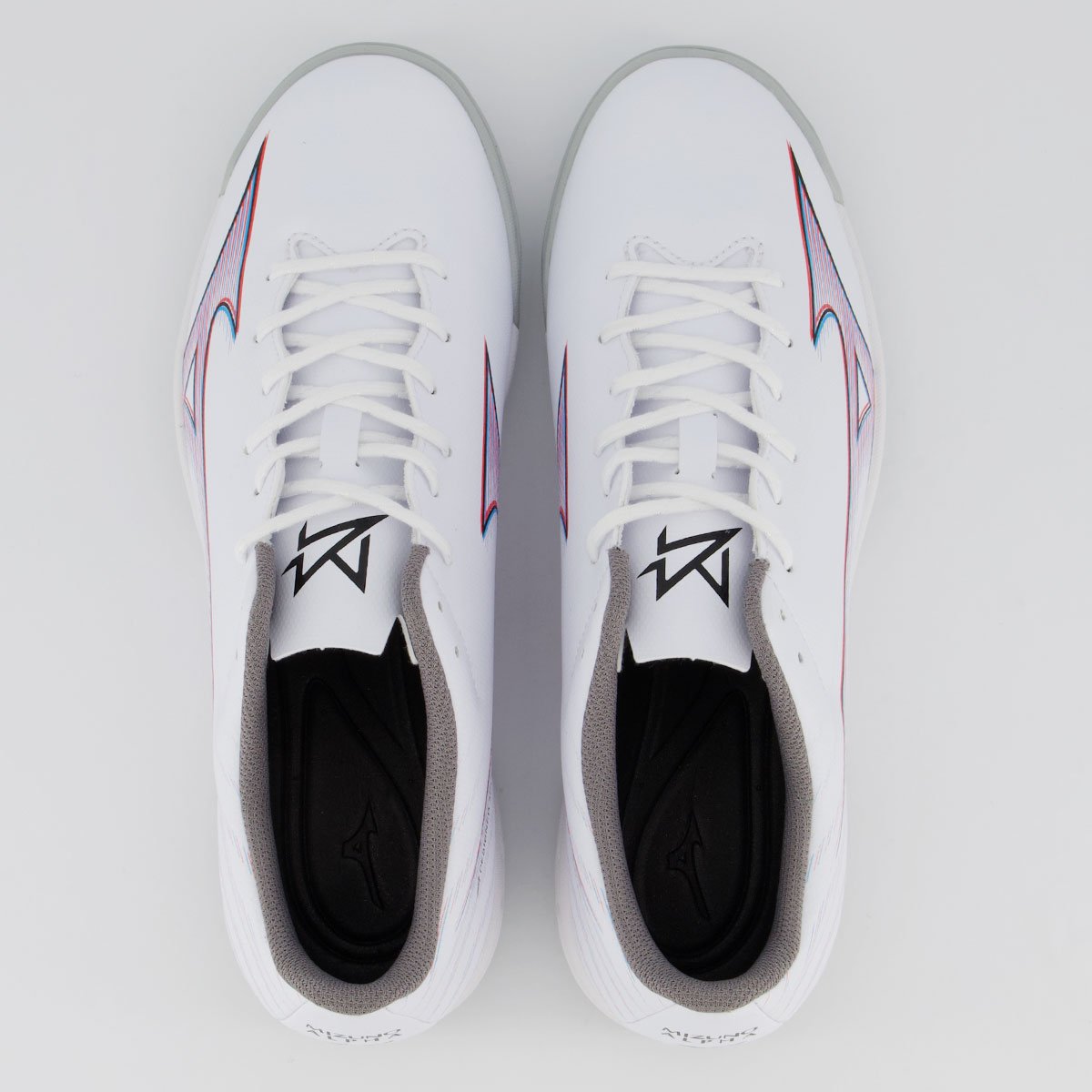 Chuteira Mizuno Alfa Select AS Society Branca Branco 4