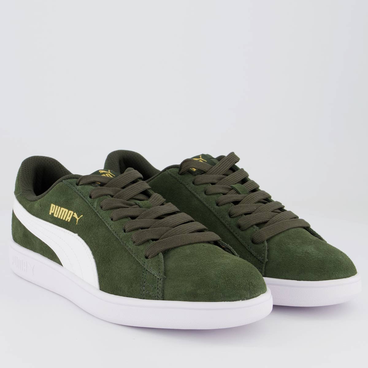 Tênis Puma Smash V2 BDP Verde Escuro Verde 2