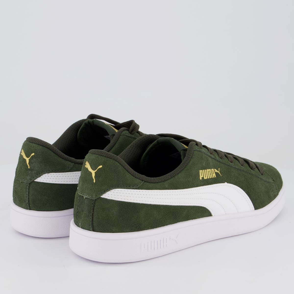 Tênis Puma Smash V2 BDP Verde Escuro Verde 3
