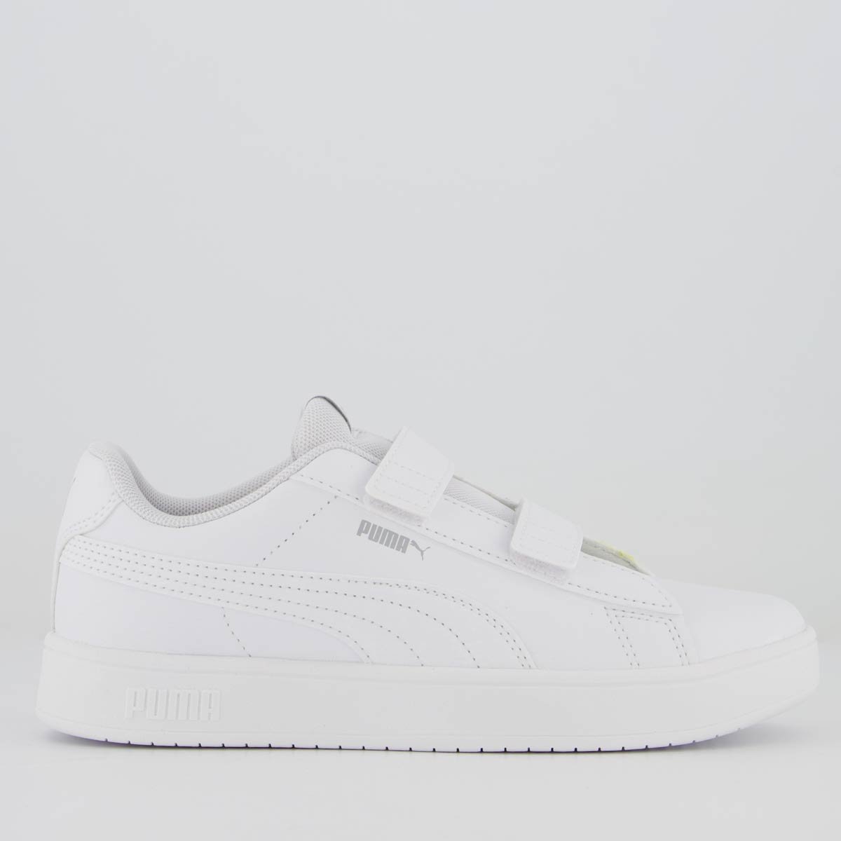 Tênis Puma Rickie Classic V PS Infantil All White