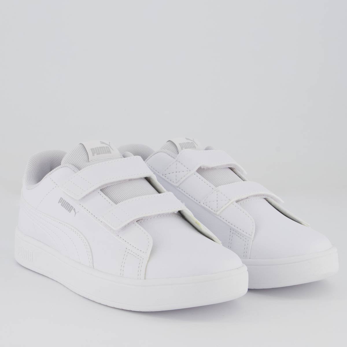 Tênis Puma Rickie Classic V PS Infantil All White Branco 2