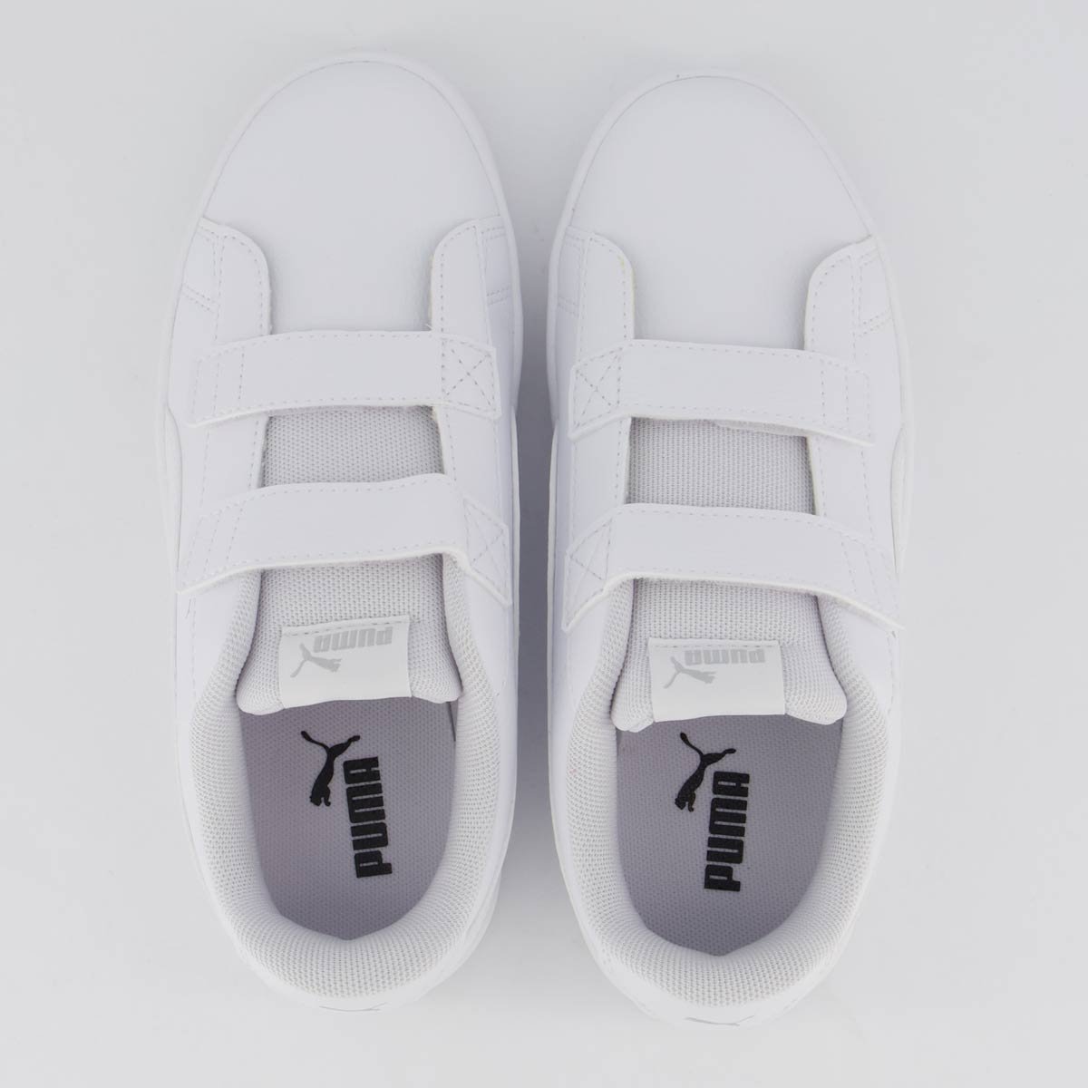 Tênis Puma Rickie Classic V PS Infantil All White Branco 4
