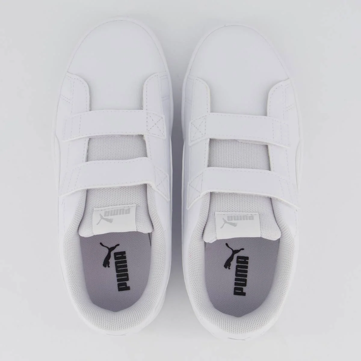 Tênis Puma Rickie Classic V PS Infantil All White Branco 4