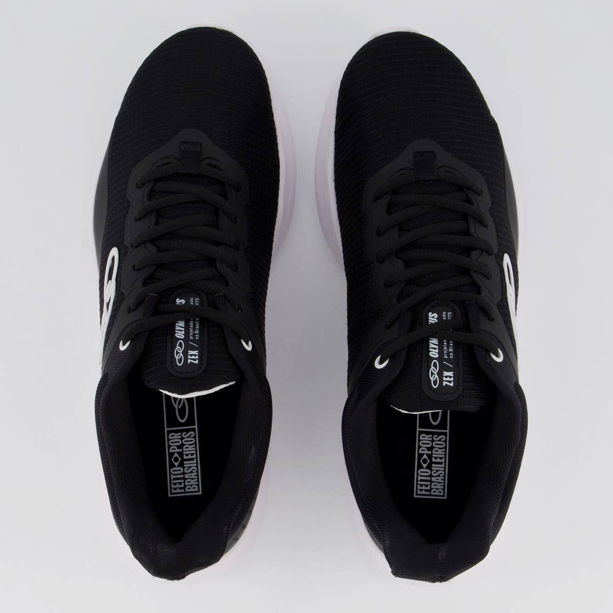 Tênis Olympikus Zex Feminino Preto e Branco Preto 4