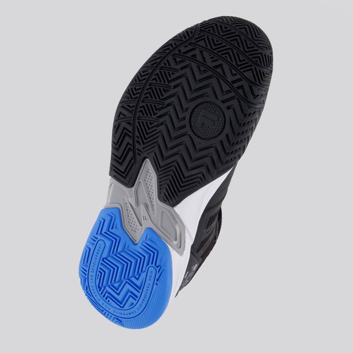 Tênis Fila Float Verve Preto e Azul Preto 5