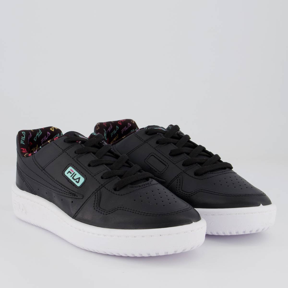 Tênis Fila Arcade Juvenil Preto Preto 2