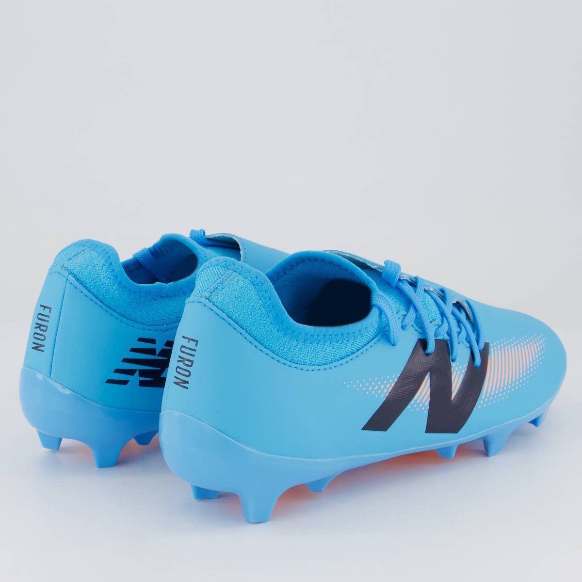 Chuteira New Balance Furon Dispatch FG 7+ Campo Azul 3