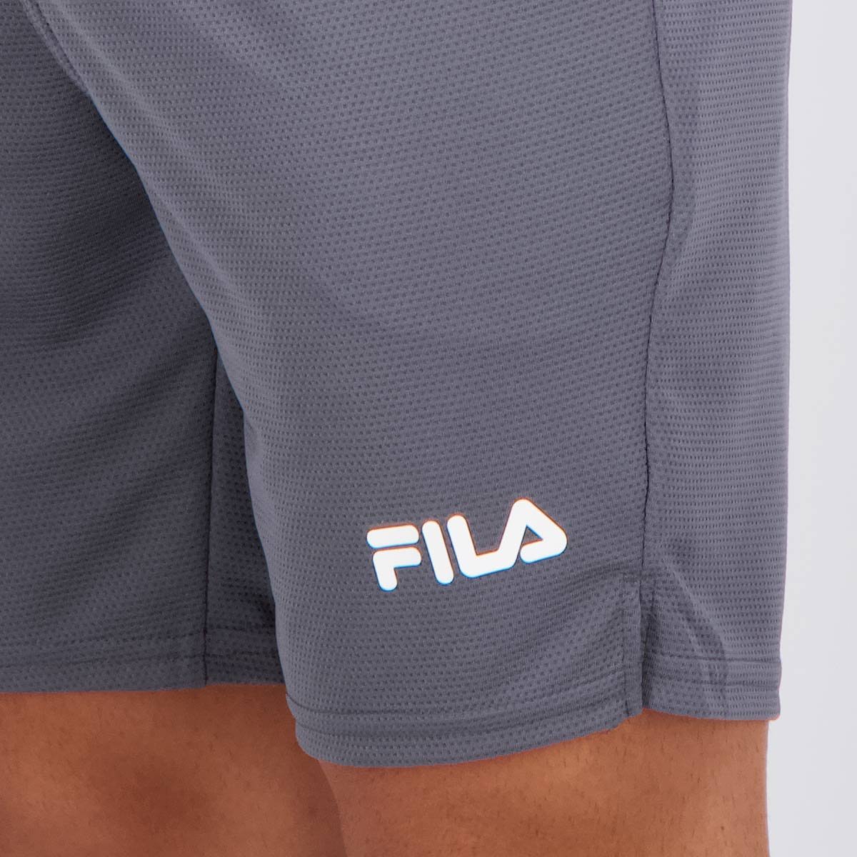 Bermuda Fila Sport Cinza Escuro Cinza 5