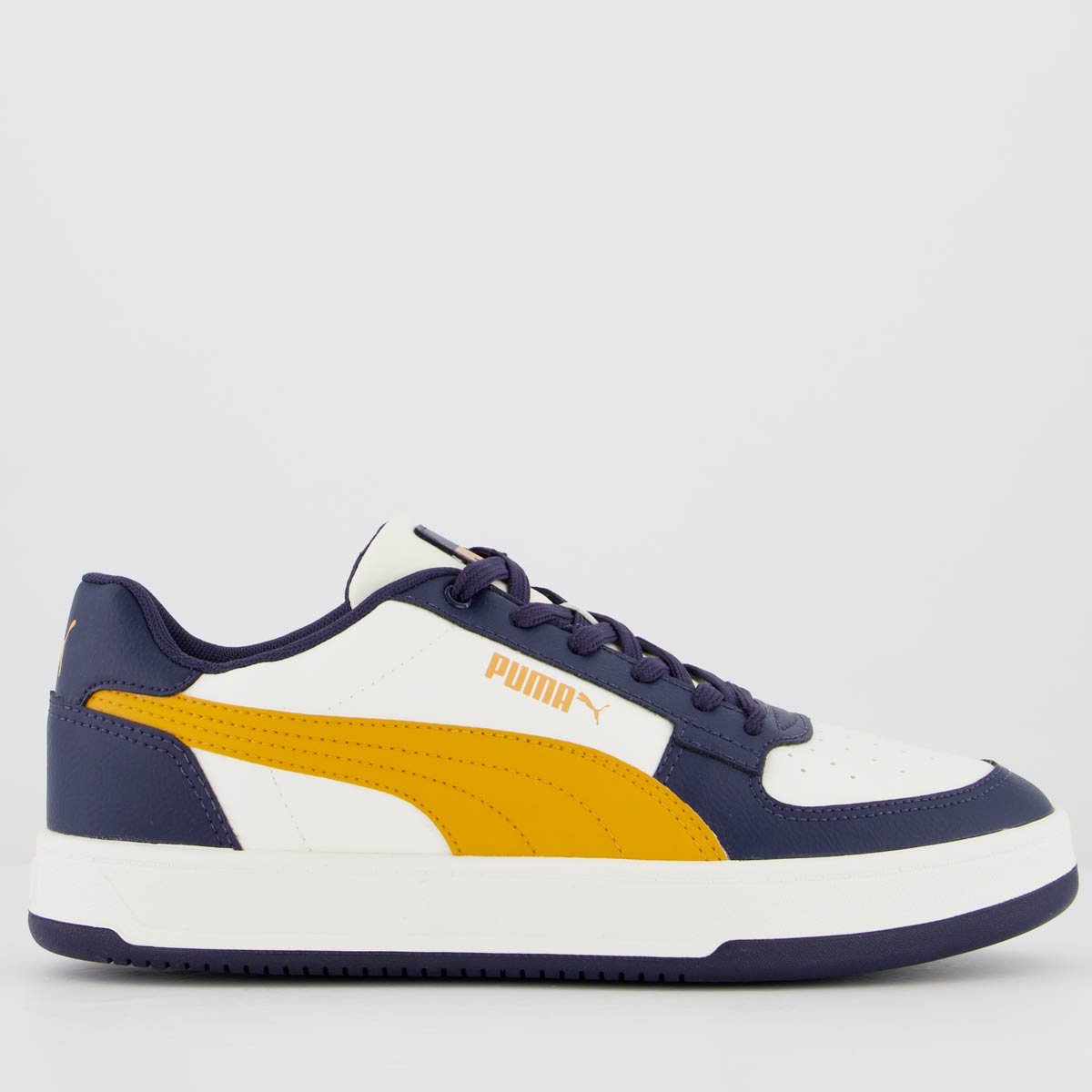 Tênis Puma Caven 2.0 BDP Branco e Marinho Multicores 1