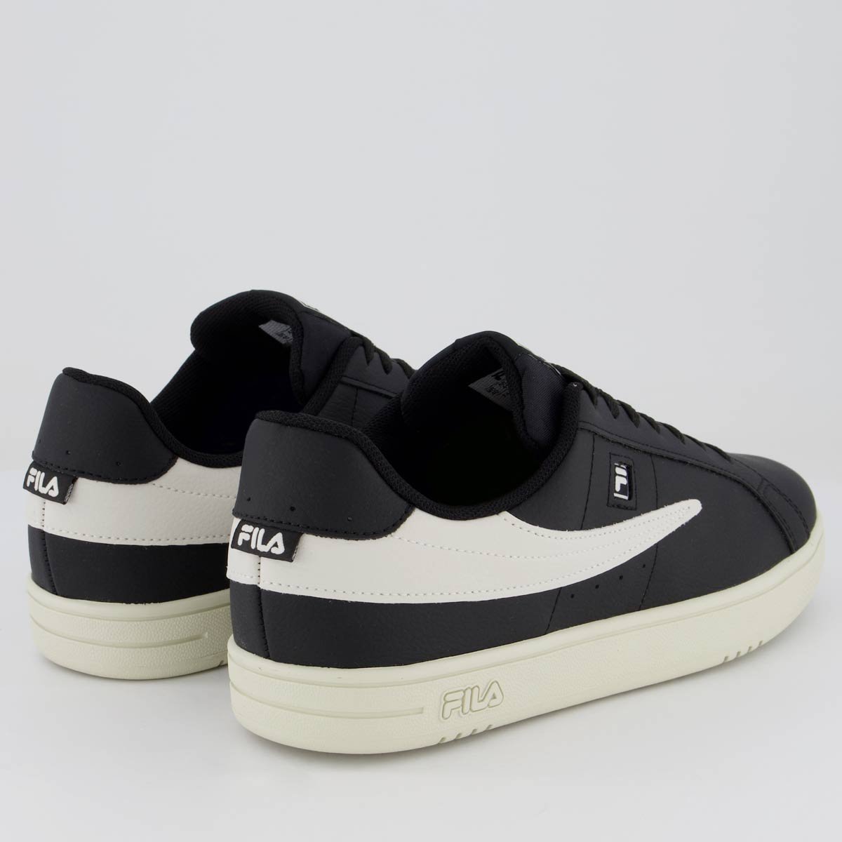 Tênis Fila FX Court 70 Feminino Preto e Branco Preto 3