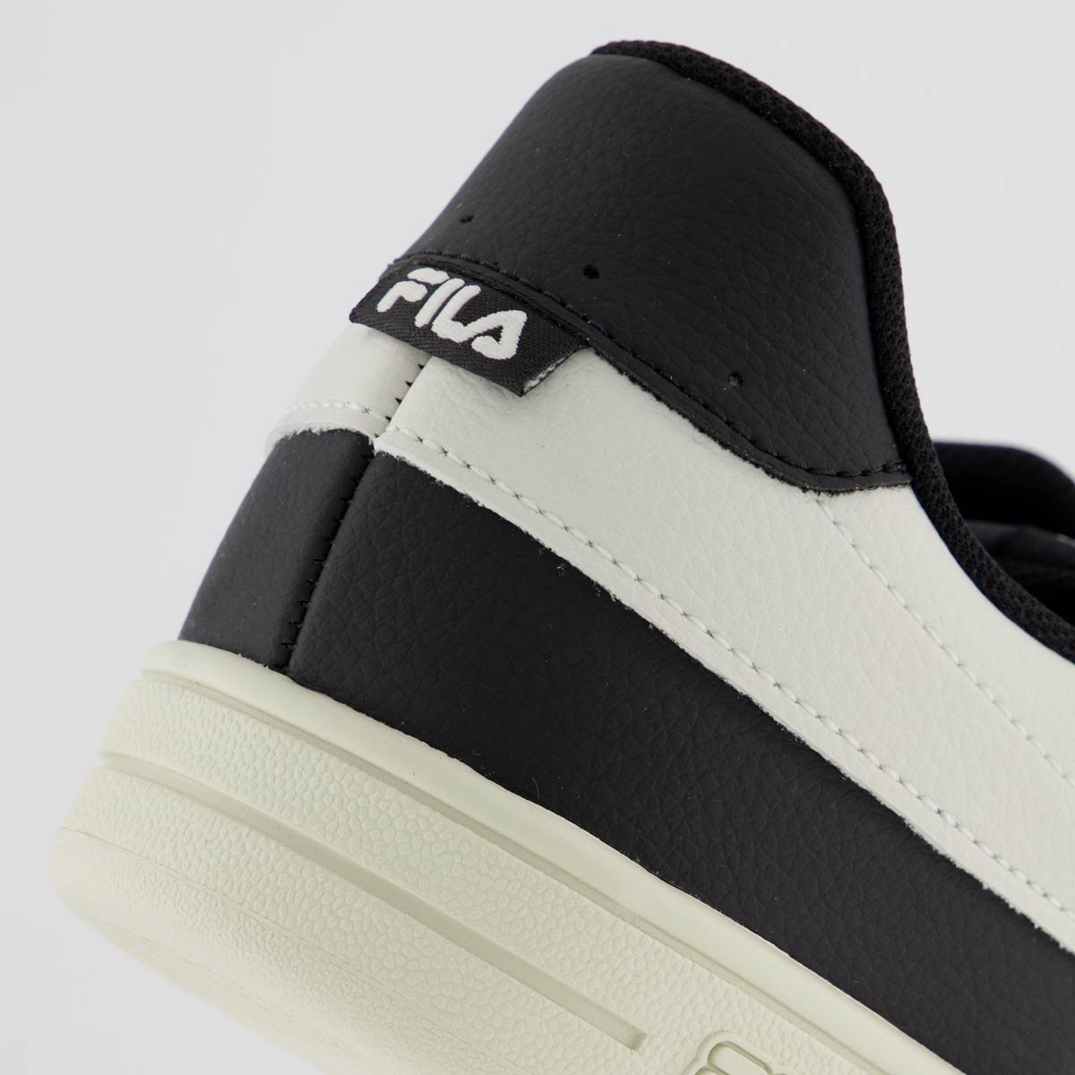 Tênis Fila FX Court 70 Feminino Preto e Branco Preto 6