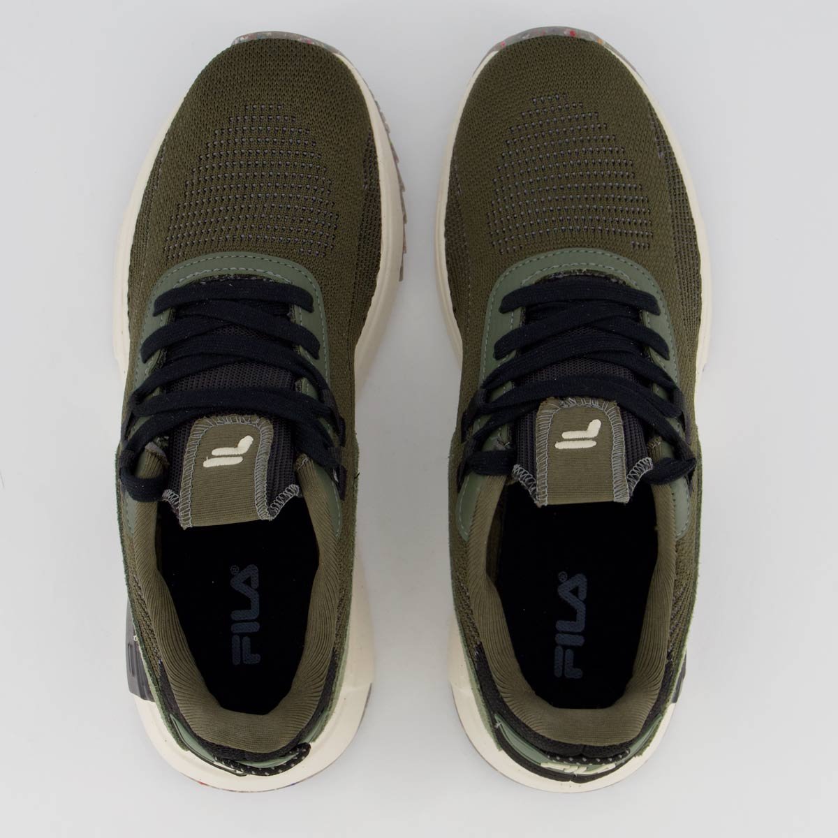 Tênis Fila F Virtuous Knit Verde e Preto Verde 4