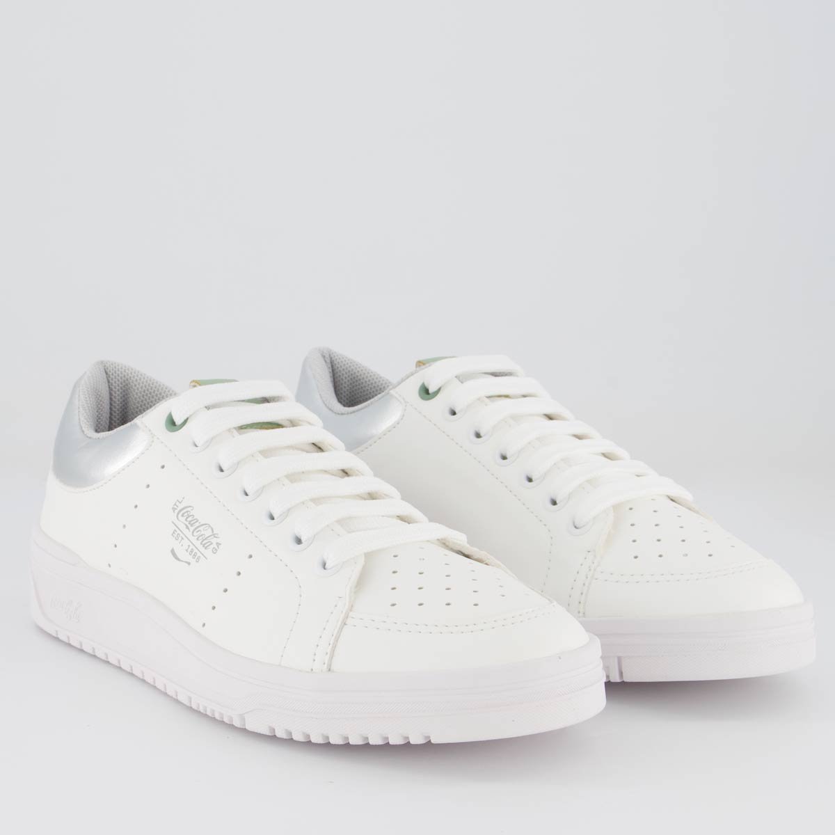 Tênis Coca-Cola Shoes March Moon Feminino Branco 2