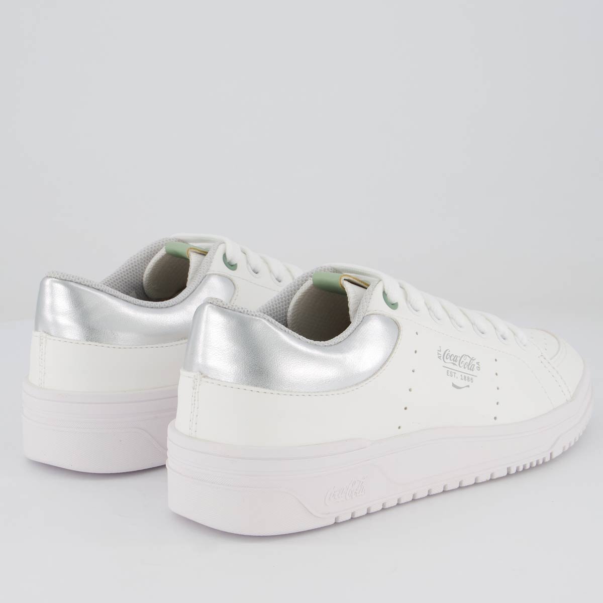 Tênis Coca-Cola Shoes March Moon Feminino Branco 3