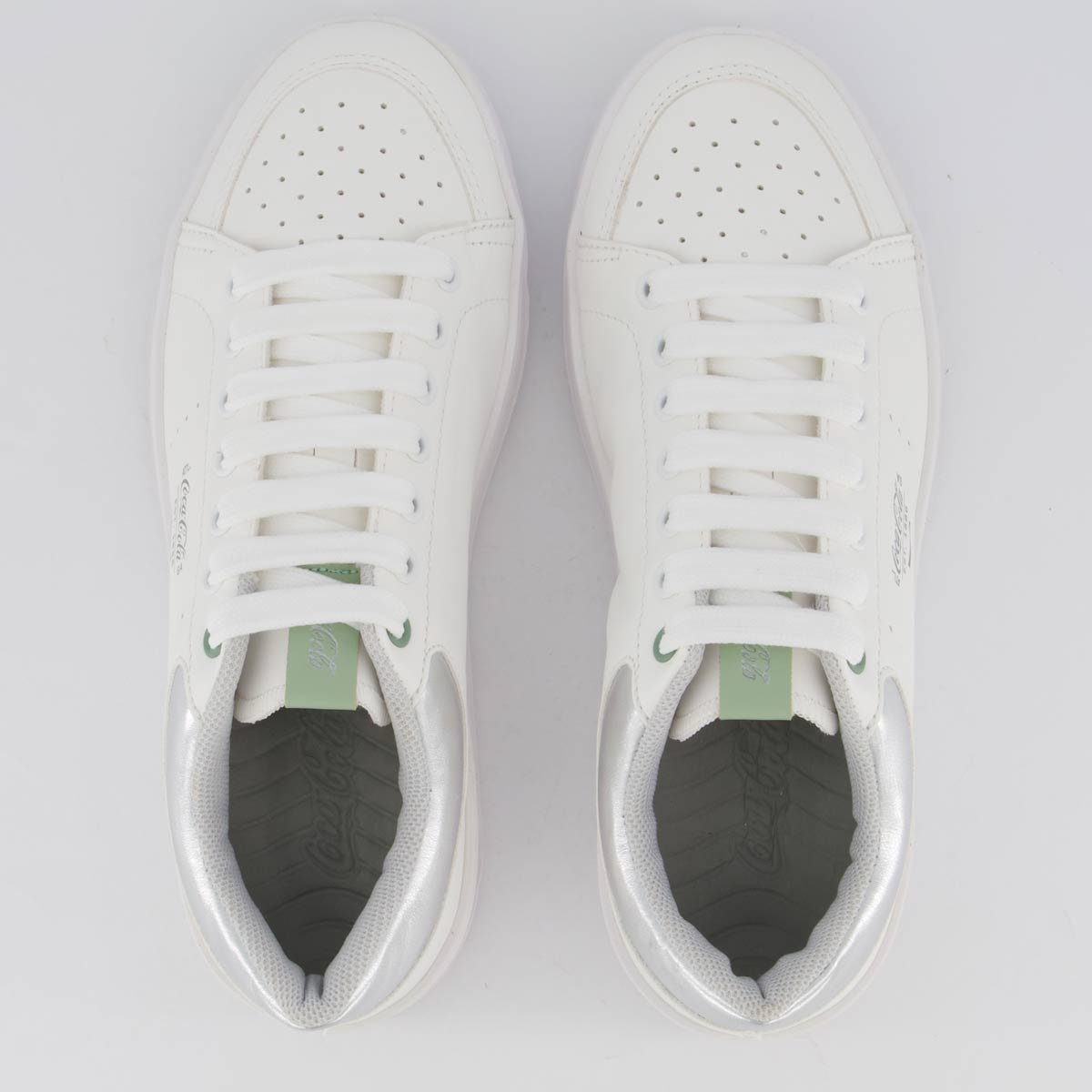Tênis Coca-Cola Shoes March Moon Feminino Branco 4
