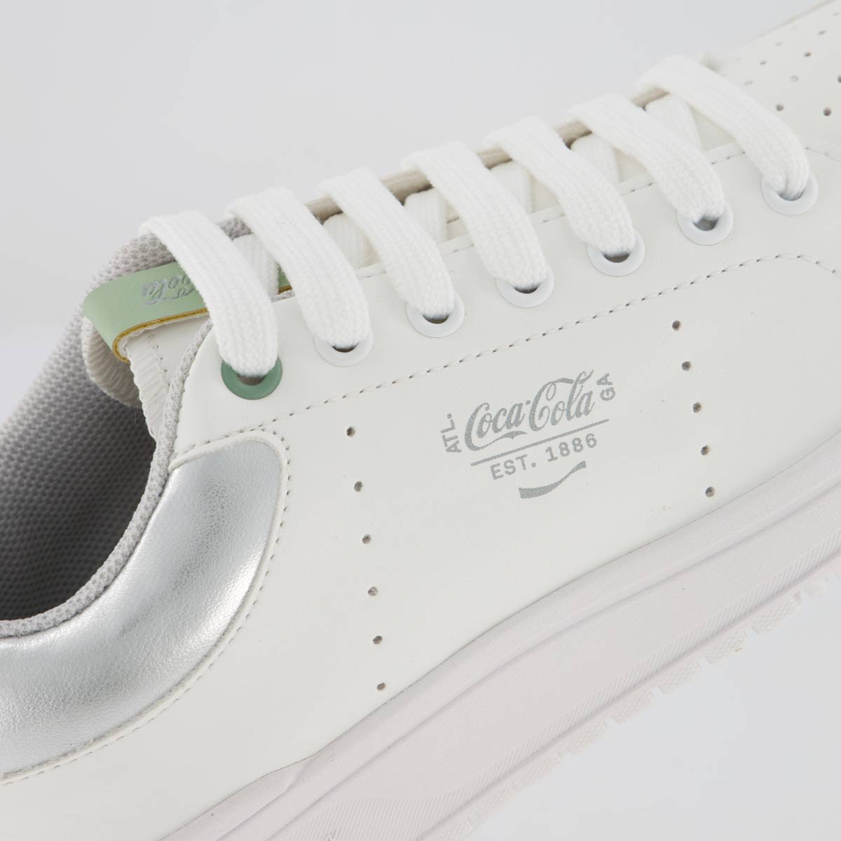 Tênis Coca-Cola Shoes March Moon Feminino Branco 7