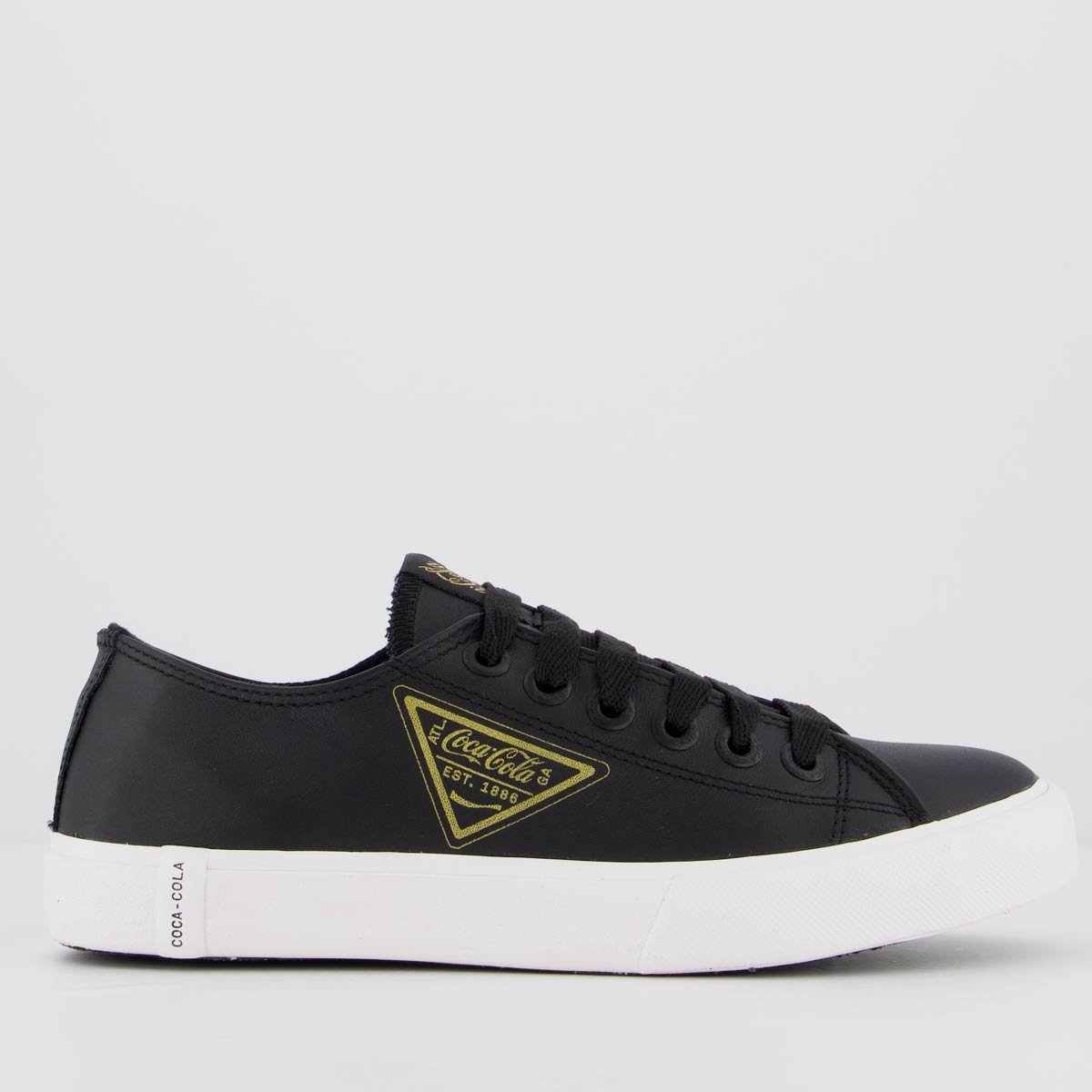 Tênis Coca-Cola Shoes London Feminino Preto 1