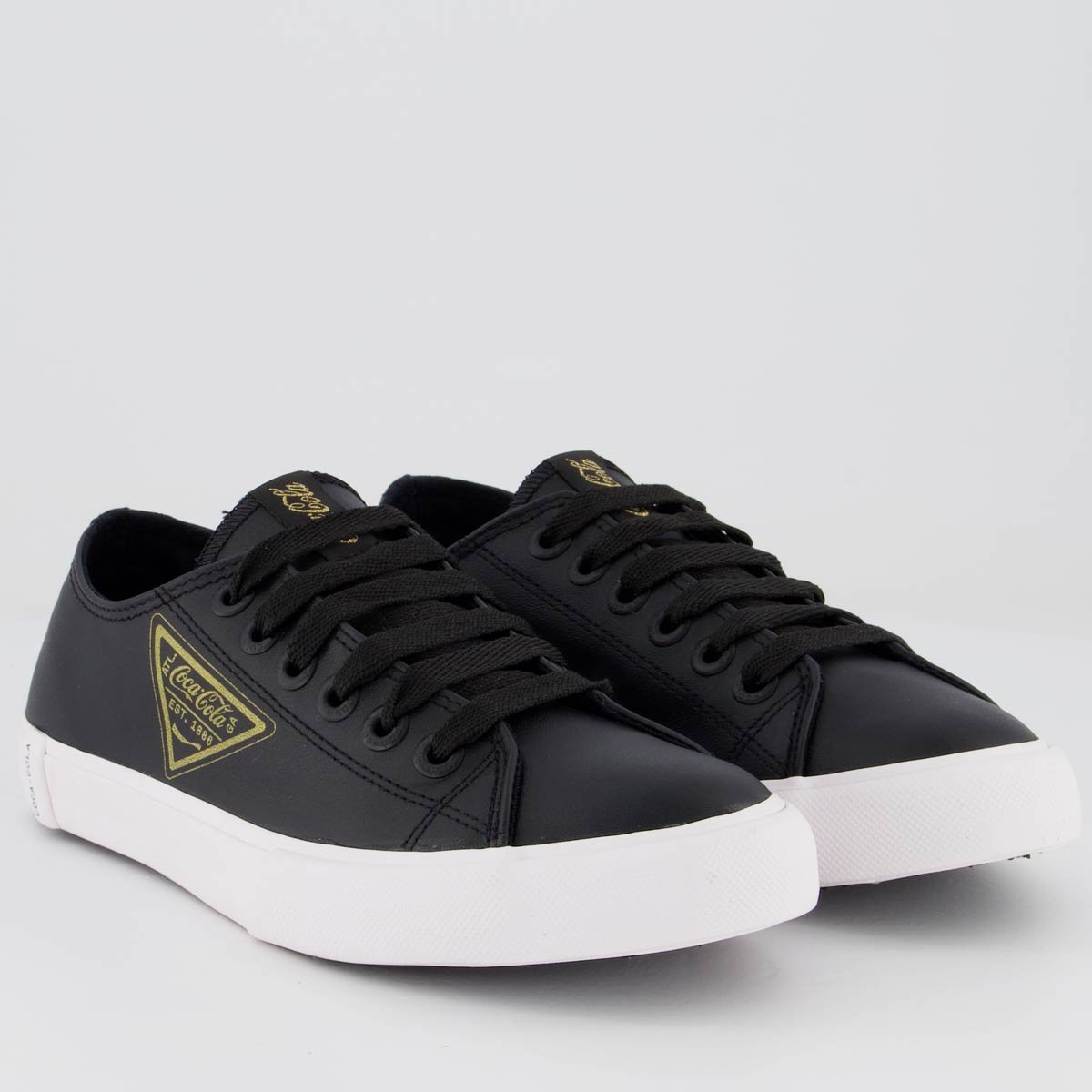 Tênis Coca-Cola Shoes London Feminino Preto 2
