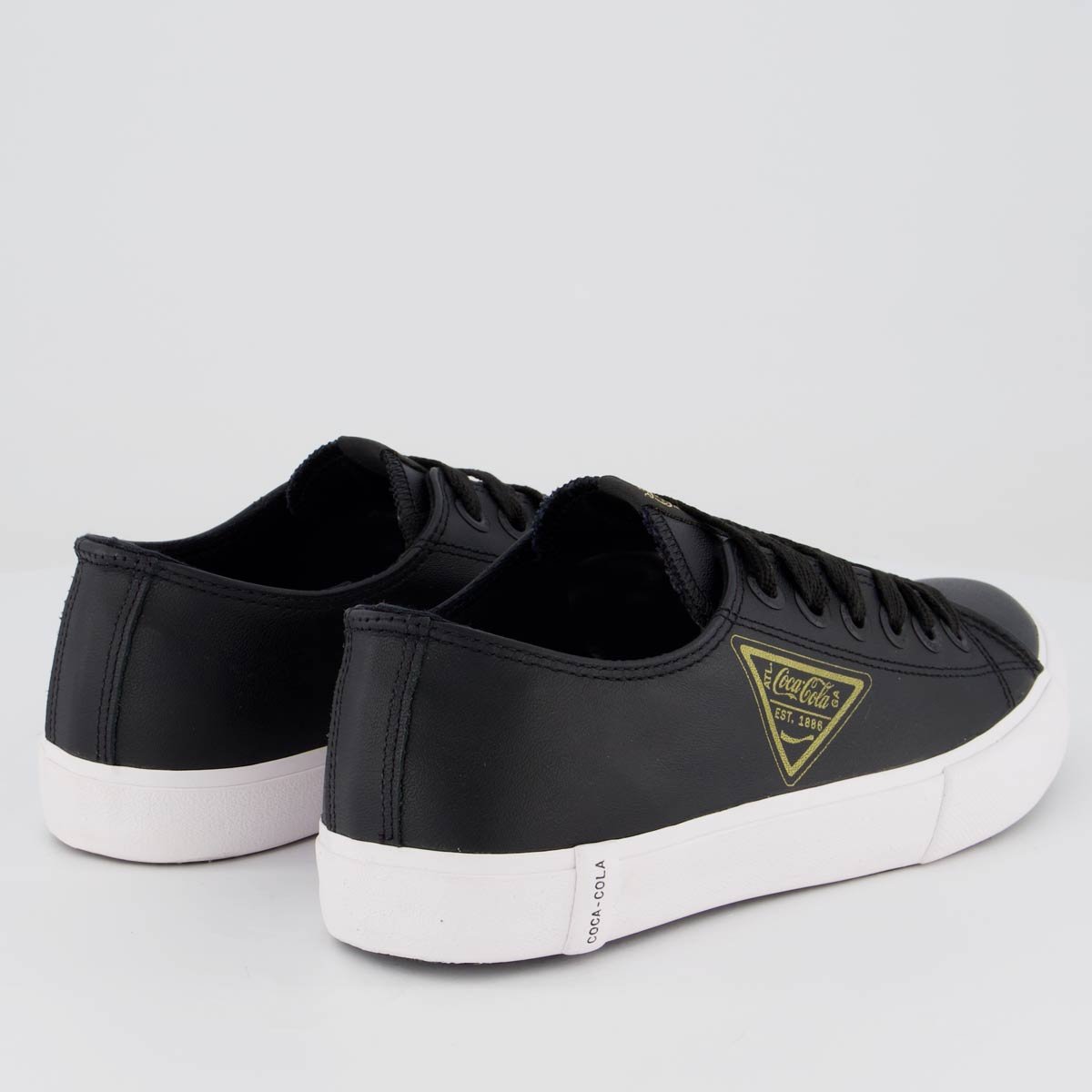 Tênis Coca-Cola Shoes London Feminino Preto 3