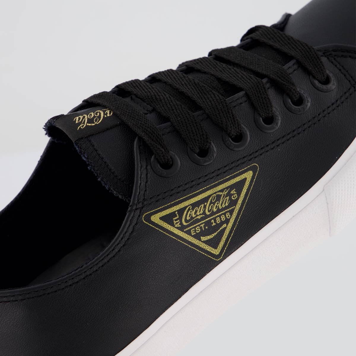 Tênis Coca-Cola Shoes London Feminino Preto 7