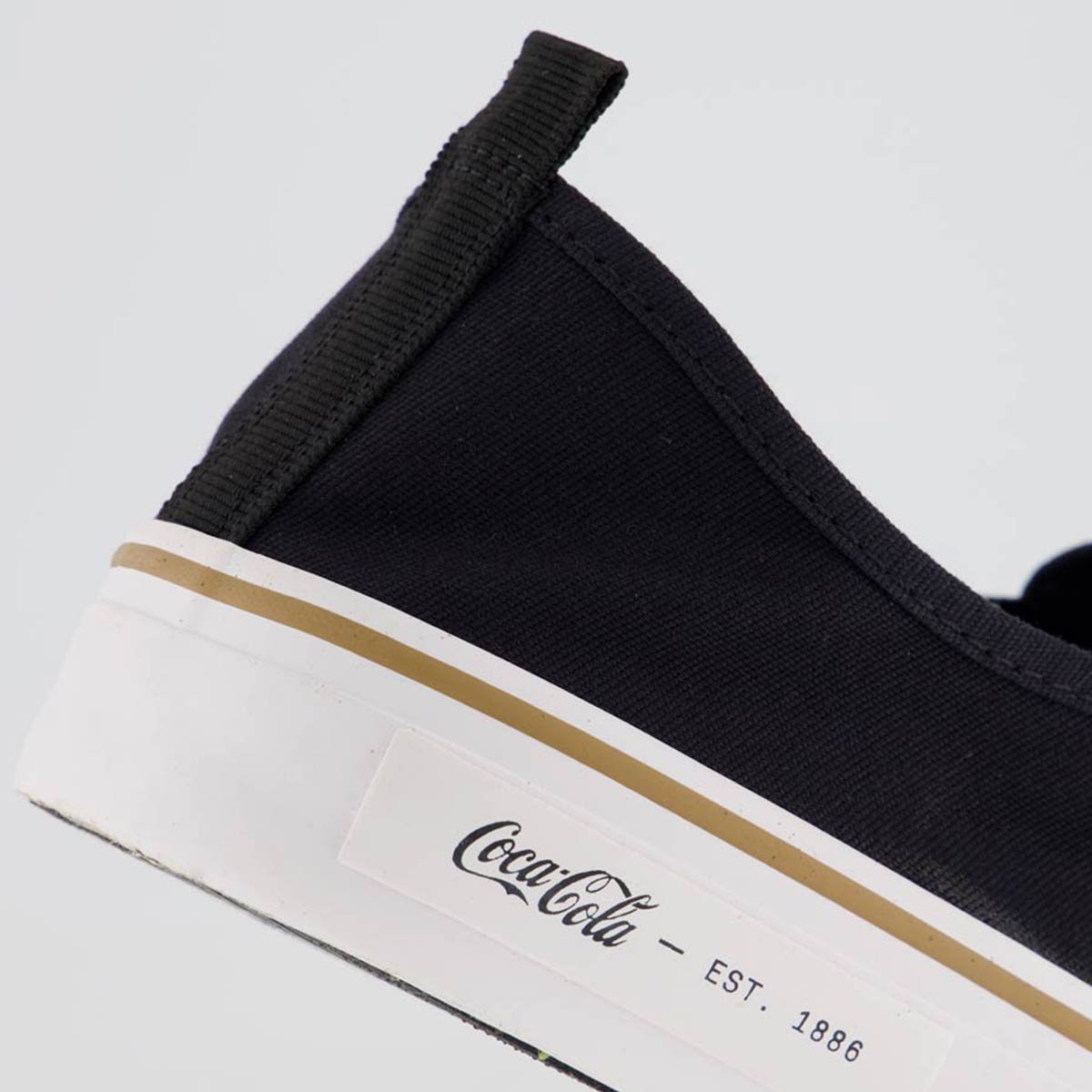 Tênis Coca-Cola Shoes Iate City Masculino Preto 6