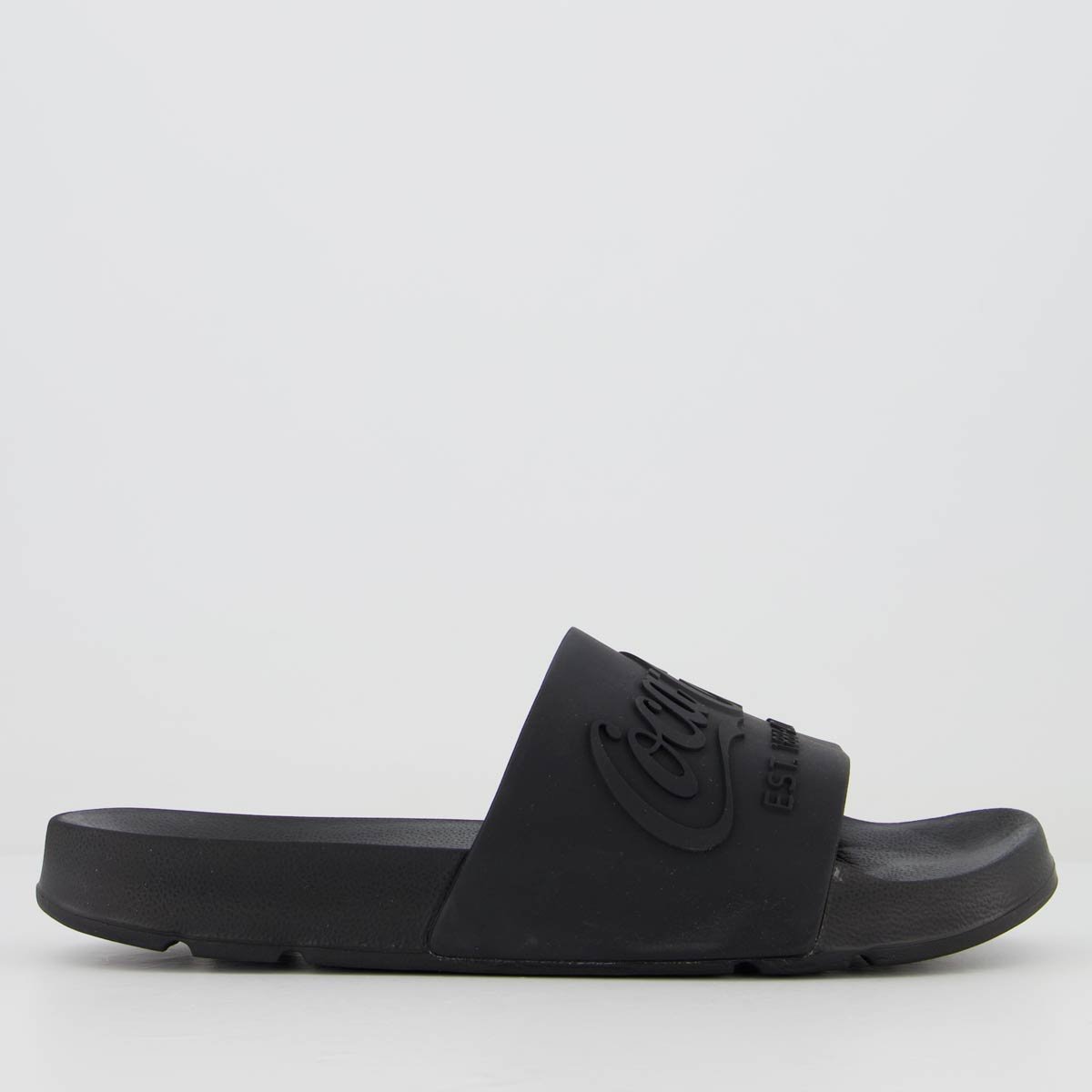 Chinelo Coca Cola Slide Coke Bold Preto Preto 2