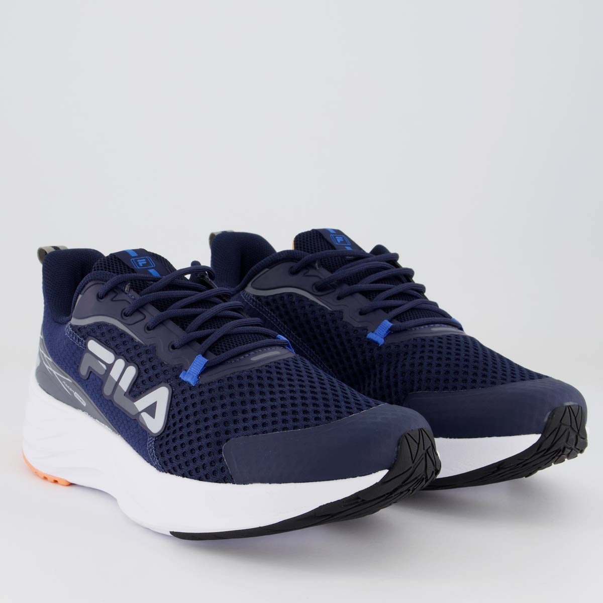 Tênis Fila Racer Comet Marinho e Laranja Azul Marinho/Laranja 2