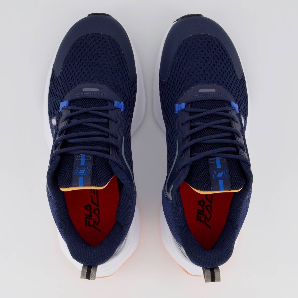 Tênis Fila Racer Comet Marinho e Laranja Azul Marinho/Laranja 4