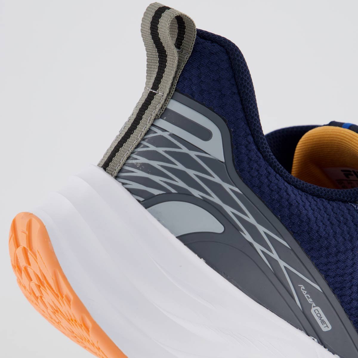 Tênis Fila Racer Comet Marinho e Laranja Azul Marinho/Laranja 6